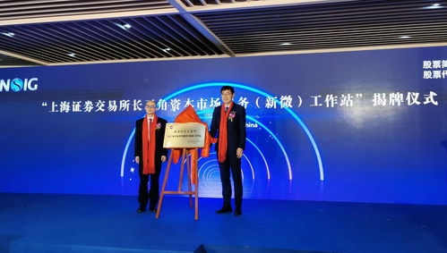 科技、资本与模式 上交所长三角资本市场服务新微工作站揭牌与新沂互联网信息服务展望